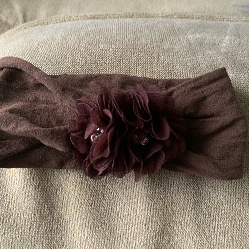 🌻Baby Bling Bow Brown